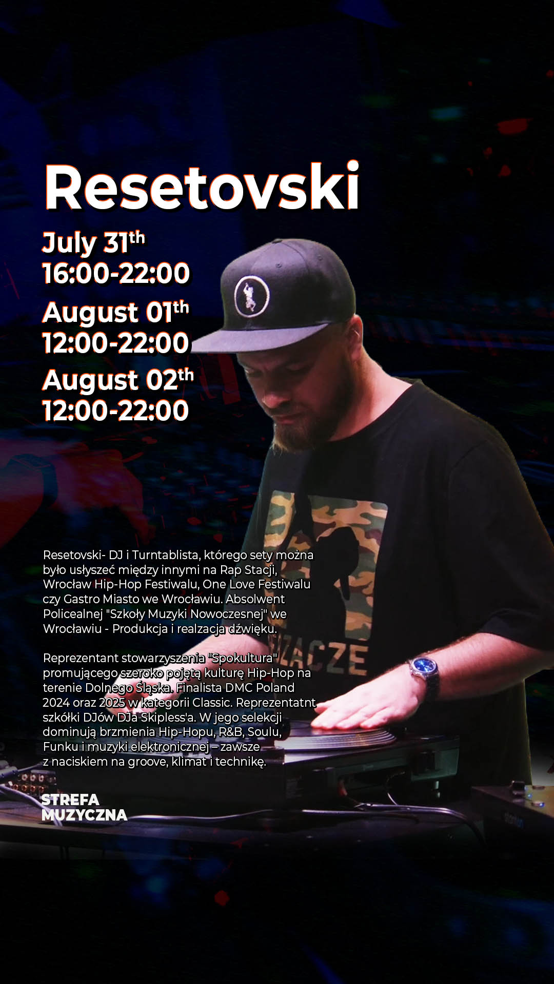 Resetovski DJ Gastro Miasto Warszawa 2026
